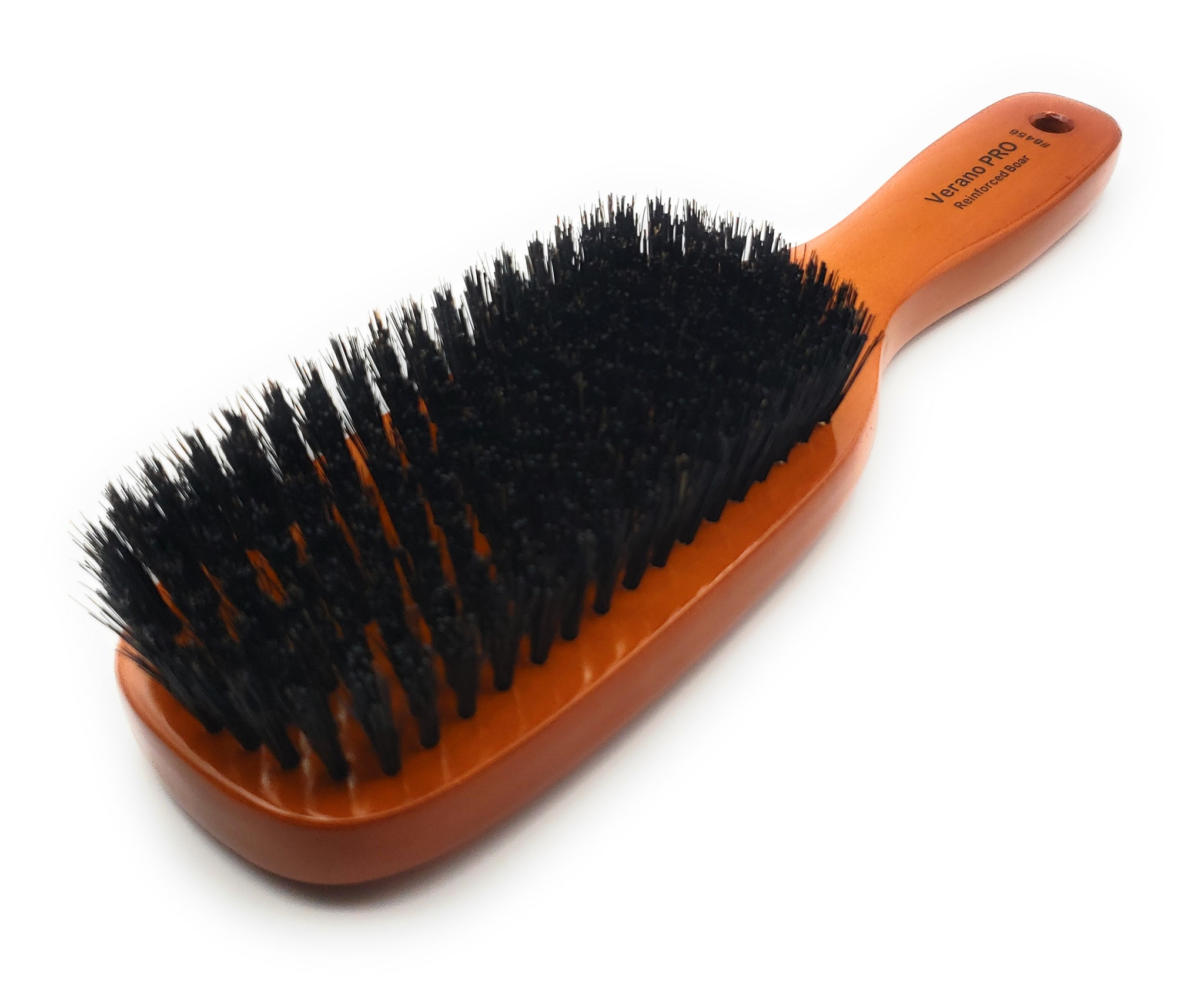 Verano Pro Boar Bristle 9 Row Reinforced Long Handle Wave Brush